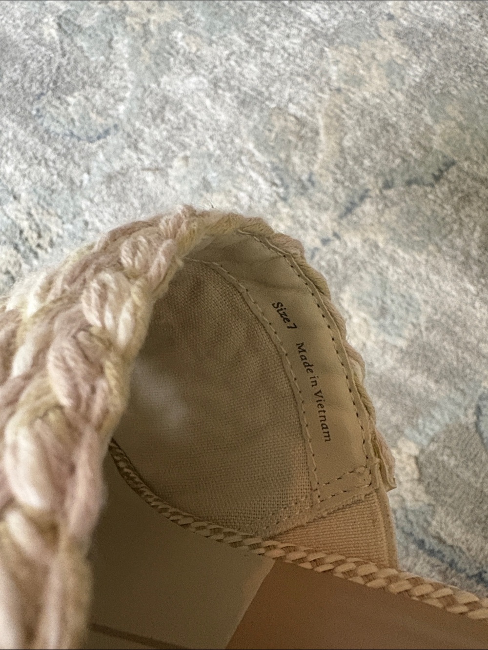 Dolce Vita Braided Ivory-Tan Platform Mule Heels - Picture 7 of 7